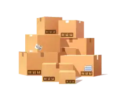 Compile of boxes icon
